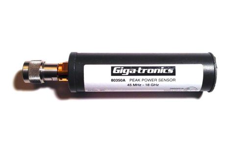Giga-Tronics 80350A Peak Power Sensor 45MHz-18GHz