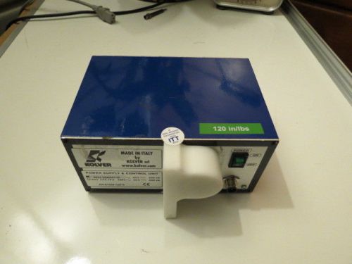 Kolver EDU 3AE/N  110  Power Supply &amp; Control Unit