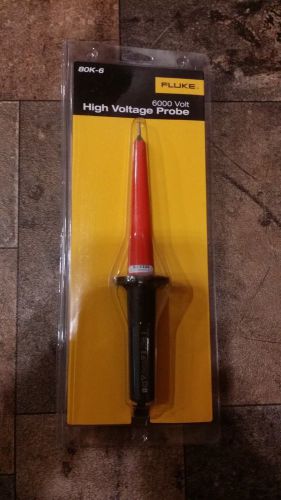 Fluke 80k-6 6000 volt highe voltage probe for sale