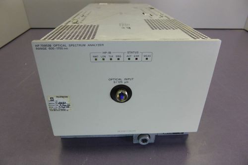 AGILENT 70004 / 70952B SPECTRUM ANALYZER PLUG-IN, OPTICAL, 600-1700NM FOR PARTS