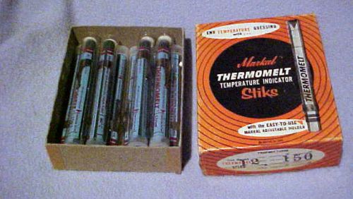 Markal THERMOMELT TEMPERATURE INDICATOR 10 STIK, 150° F, 66° C NOS