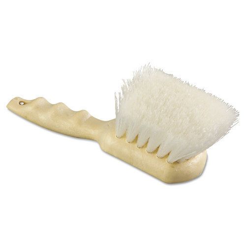 Boardwalk BWK4408 Utility Brush, Nylon Fill, 8.5&#034; Long, Tan Handle