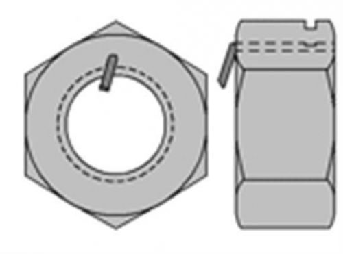 1/4-20 Heavy Anco Locknut UNC Plain Finish, Pk 20