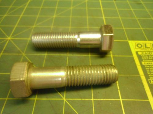 3/4-10 X 3 HEX HEAD CAP SCREWS GRADE 5 ZINC PLATED QTY 2 #J53445