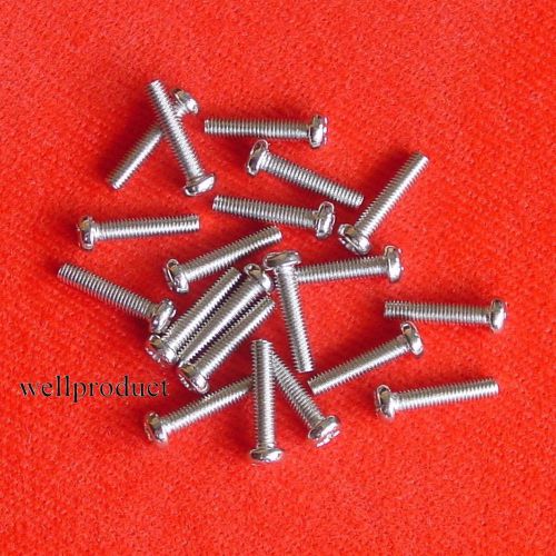 &gt;M 50pcs M3 PM3 x 14mm Metric Machine Thread Philips Cross Head Screw e