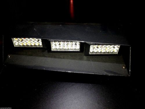 Star Signal SVP DL16-6 Adjustable LED Strobe Rear Deck Visor Lightbar Used