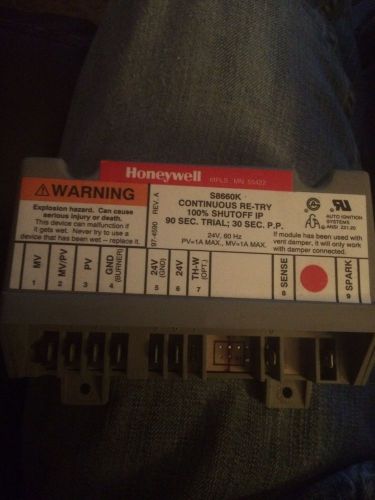 Honeywell s8660k for sale