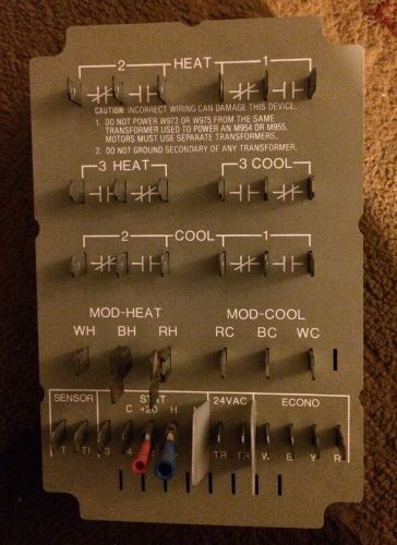 Honeywell W973B106 3 heat 3 cool mod heat mod cool