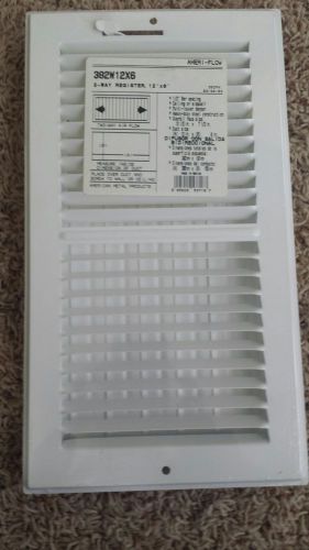 Lot of 4 AMERIFLOW 2-Way Register 12&#034; x 6&#034; Ceiling wall