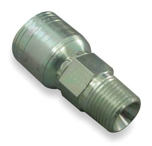 EATON AEROQUIP 1AA4MP4 Fitting, Straight, 1/4 In Hose, 1/4-18 NPT &#034;NR&#034;