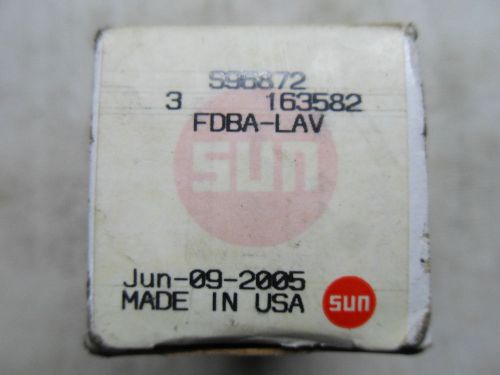 (X9-10) 1 NIB SUN HYDRAULICS FDBA LAV VALVE CARTRIDGE