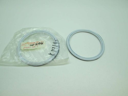 LOT 2 NEW TRI CLOVER A40MV-GR-4 110X130X5MM GASKET SEAL RING D394096