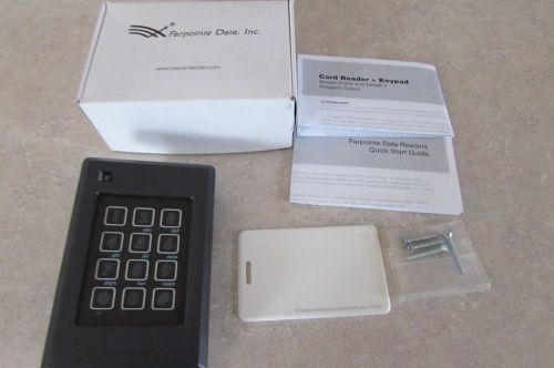 Keri systems farpointe data delta6.4 5355 f wiegand card reader keypad for sale