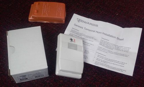 Est edwards genesis temporal horn model # g1-hd white color fire alarm worldship for sale