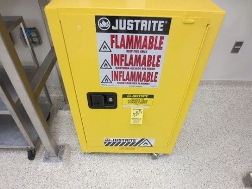 Just-Rite Model 891220 12 Gallon Single Door Chemical Flamable Safety Cabinet