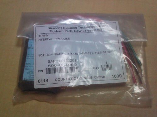 Siemens HTRI-M Single-Input Intelligent Device Interface Module 500-034000 NEW