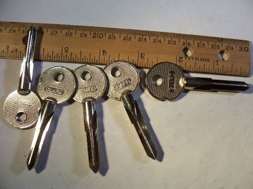 5  GUARD  HIGH SECURITY   KEY BLANK   ILCO # XPA2     UNCUT