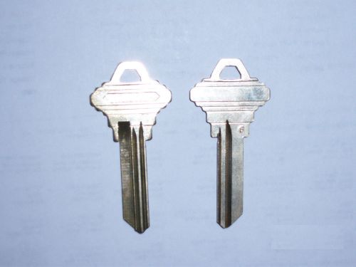 2 Schlage 6 Pin &#034;F&#034; Key Blanks