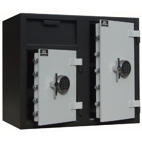 Mesa MFL2731ee Dual Door Cash Depository Drop-Box Safe