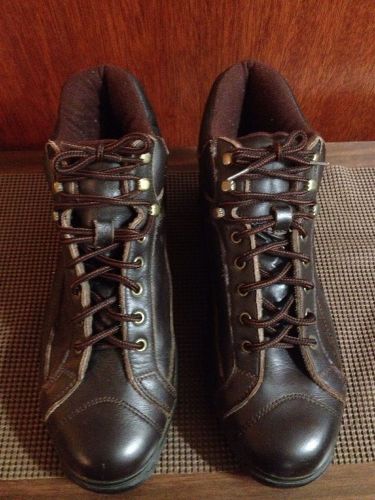 Lehigh Steel Toe Brown Shoe