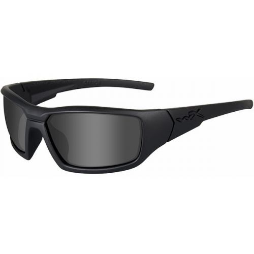 Wiley X SSCEN08 Censor Matte Black Frame Polarized Smoke Gray Lens