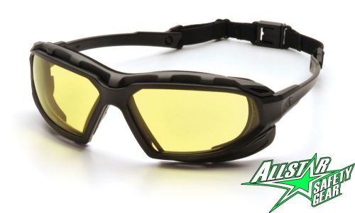 PYRAMEX HIGHLANDER XP AMBER ANTI FOG SAFETY GLASSES GASKET GOGGLE SBG5030DT Z87