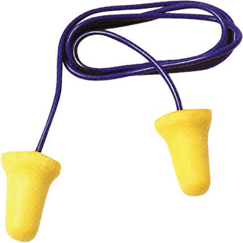 EARPLUGS -  3M E-A-R E-Z-Fit Corded Foam Earplugs (100Pairs)