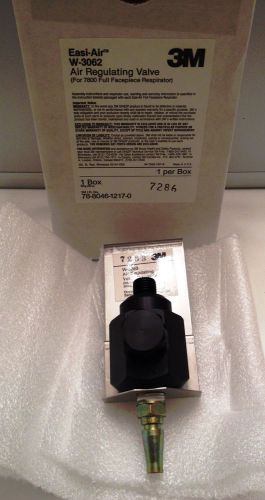 3m w-3062 air regulating valve for 7800 full facepiece respirators for sale