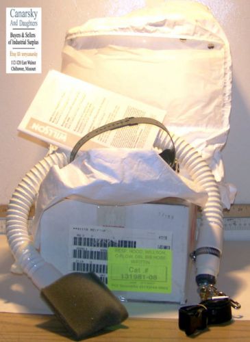 1 NEW WILLSON 4111B RESPIRATORY HOOD &amp; HOSE NIB