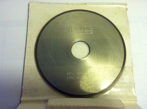 RADIAC ABRASIVES, TYPE D1A1, 6&#034; DIA X 1 1/4 HOLE 150 GRIT 75 CON.