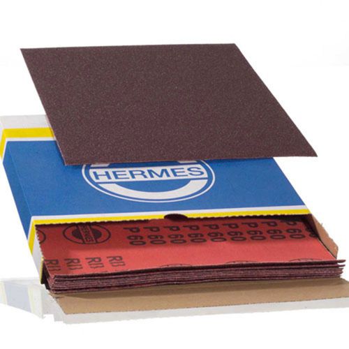 9x11 sanding sheet, 120 grit, rb346 j-flex, hermes abrasives - lot of 25 sheets for sale