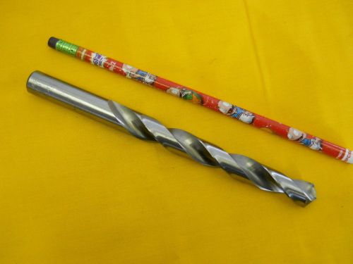 STRAIGHT SHANK DRILL BIT 9/16&#034; jobber length DORMER BRAZIL