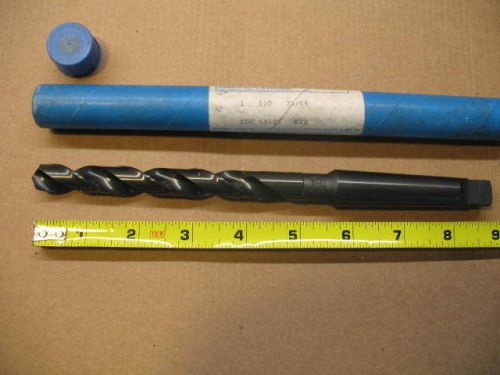 NEW Spiral Drill ChicagoLatrobe 35/64 2MT Taper Shank Drill HSS MORSE HIGH SPEED