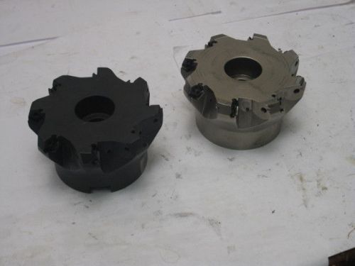 Ingersoll face milling cutters 2 pcs.  4&#034; D. DM6G-40R01