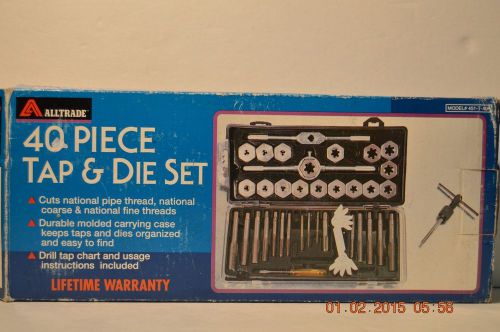 TAP &amp; DIE SET 40 Pieces, (ALLTRADE ) Model# 451-T-40P