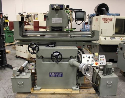 #SH-920 SHARP 9&#034; x 20&#034; Hydraulic Surface Grinder (New 1999)