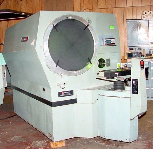 30&#034;  jones &amp; lamson epic -130 optical comparator, dro, pwr. tbl, pwr lens turret for sale