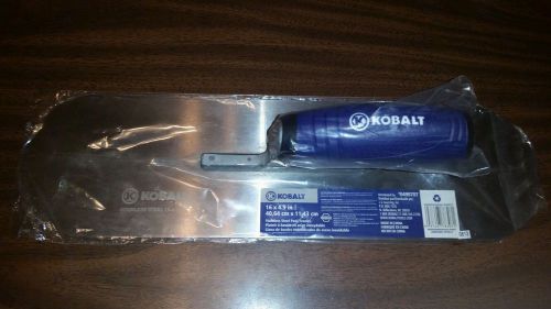 Kobalt 16 X 4.5 in. Stainless Steel Pool Trowel *NEW*