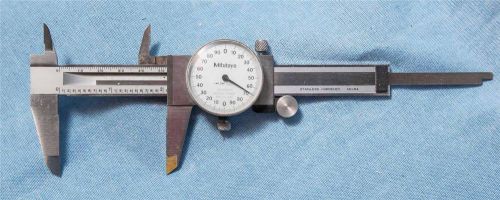 Mitutoyo MN 84 Dial Caliper 12&#034; Precision Machinist Tool