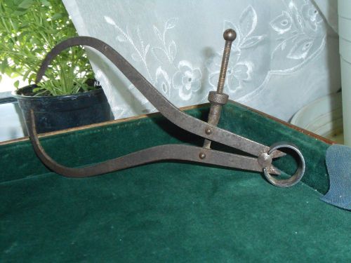 Antique vintage machinist tool caliper compass for sale