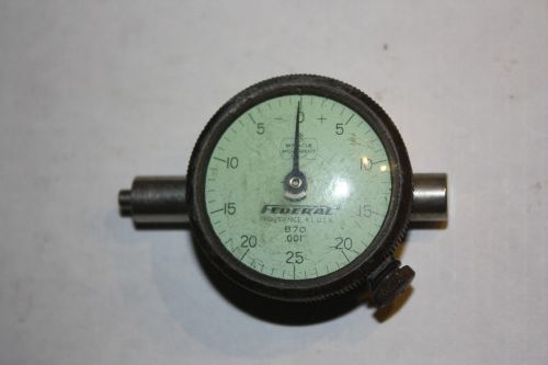 Federal 870 0-25-0, .001&#034; grad dial indicator