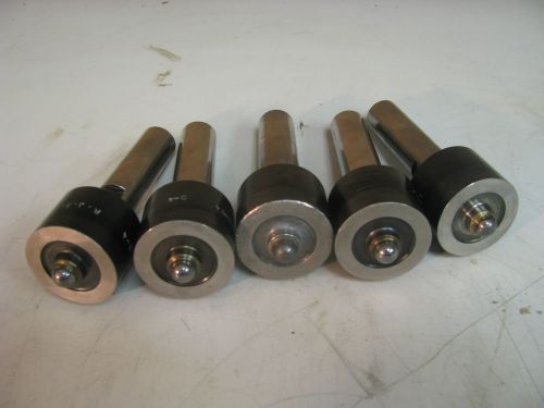 Lot of 5 - Morse Taper Dead Center w/ Carbide Ball End - DM39