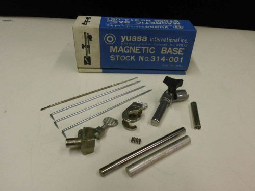 Yuasa international magnetic base stock no. 314-001 for sale