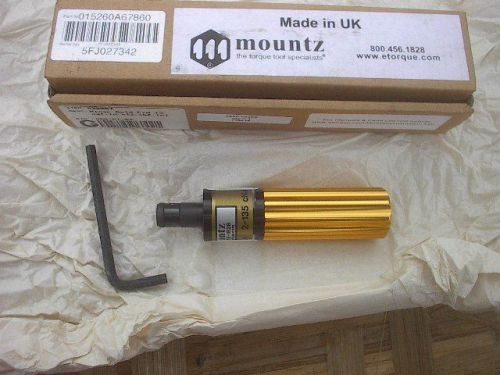 New Mountz Torque driver,  Gold, 02-0067, set 6 lbf . in, 3 ozf . in-12 lbf . in