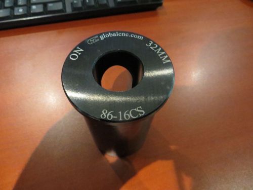 CNC 86-16CS Toolholder Bushing Type CS 2.5 OD 32mm ID Used Lathe