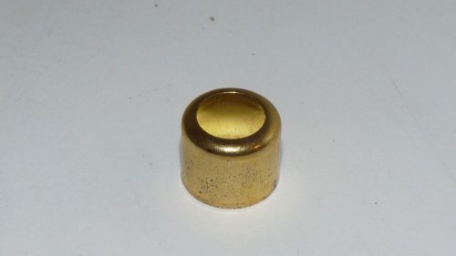 Pack of 10 Grainger 2A733 Brass Crimp Ferrules for 1/4 id Hose .625 inner siam