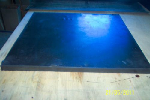 NEOPRENE SLAB  1&#034;  THICK 10 DURO