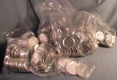 300 FULL BUTTON SETS 900 SEPARATE PARTS 3&#034; 75MM PINBACK CIRCLE BUTTONS FREE SHIP