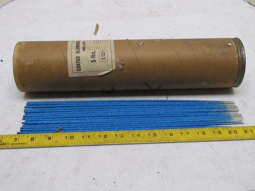 Aws-astm ai-43 coated aluminum electrode stick welding rod 3/32&#034;x14&#034; 5lb 6oz for sale