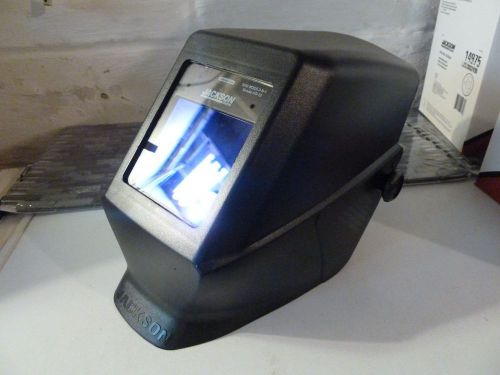 Jackson BOSS SHADOW BLACK HSL100 auto dark darkening welding helmet W50 EQC